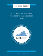 WCS 2021 - Noteworthy Virginia Workers Compensation Cases_Cover Page Only