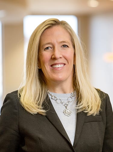 Headshot of workers’ compensation and personal injury attorney Lauren E. Hutcheson of law firm McCandlish Holton in Richmond, Virginia.