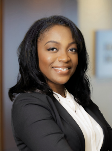 Headshot of civil litigation attorney Imie A. Harber of law firm McCandlish Holton in Richmond, Virginia.
